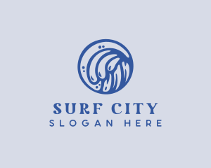 Ocean Wave Resort logo design