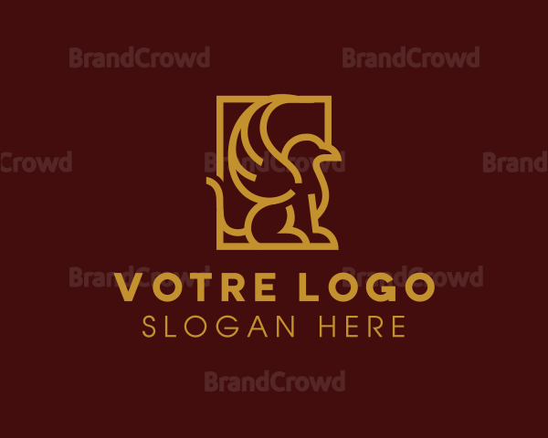 Elegant Stately Griffin Logo