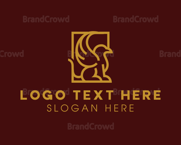 Elegant Stately Griffin Logo