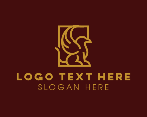 Egyptian - Elegant Stately Griffin logo design