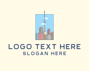 High Rise - Toronto City Tower logo design