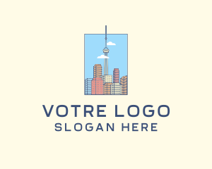 Tourism - Toronto City Tower logo design