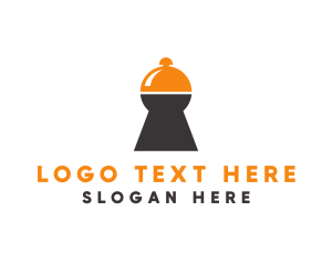 Abstract - Keyhole Cloche Restaurant logo design