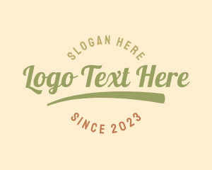 Stylish Store Script Business Logo