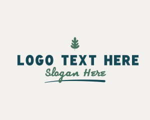 Wordmark - Organic Leaf Park logo design