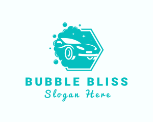 Bubbles - Car Cleaning Bubbles logo design