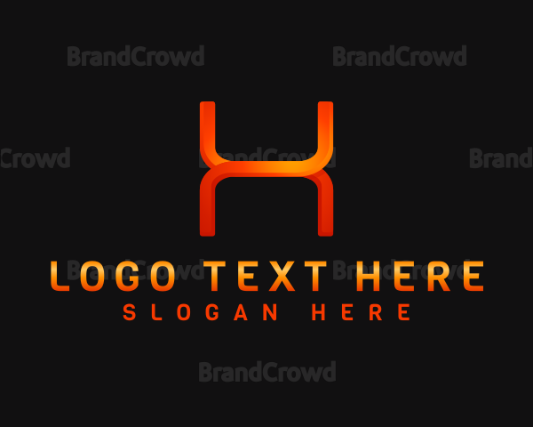 Startup Media Letter H Logo