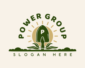Gardening Shovel Farm Logo
