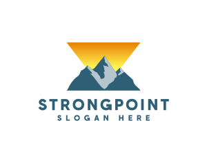 Triangle Mountain Peak Logo