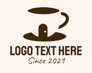 Coffee Shop - Brown Coffee Shop logo design