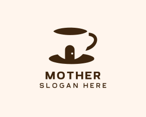 Caffeine - Coffee Mug Cafe logo design