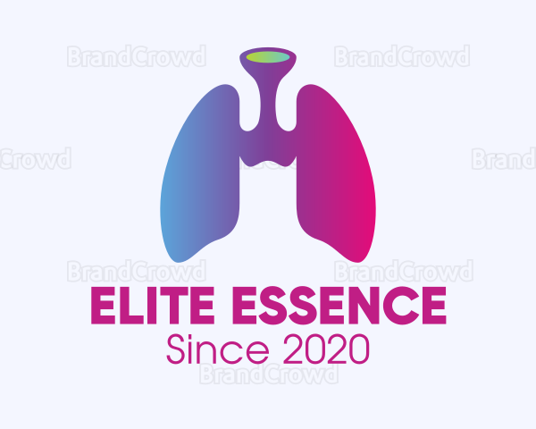 Gradient Respiratory Lungs Logo