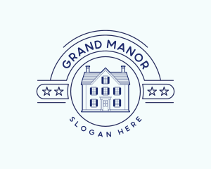 House Mansion Residence Logo