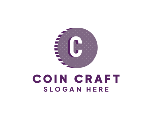 Business Circle Coin logo design