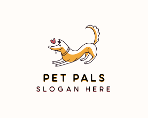 Dog Pet Grooming logo design