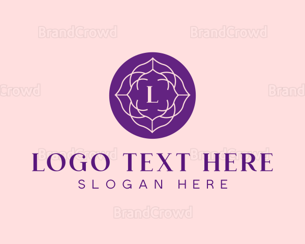 Blooming Flower Beauty Logo
