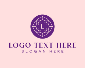 Perfume - Blooming Flower Beauty logo design