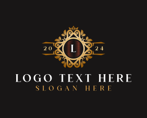 High End - Elegant Crown Luxe logo design