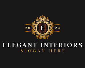 Elegant Crown Luxe logo design