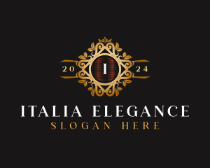 Elegant Crown Luxe logo design