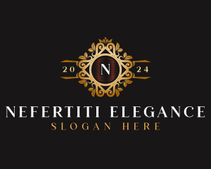 Elegant Crown Luxe logo design