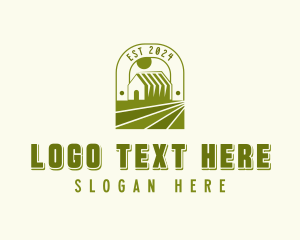 Barn - Field Barn Gardener logo design