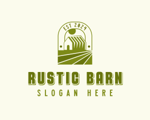 Field Barn Gardener  logo design