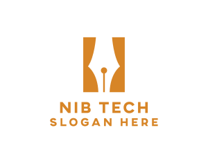 Nib - Pen Nib Writer logo design