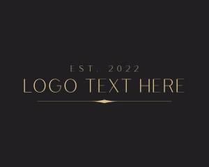 Luxurious - Premium Gold Luxury logo design