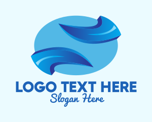 two-curved-logo-examples