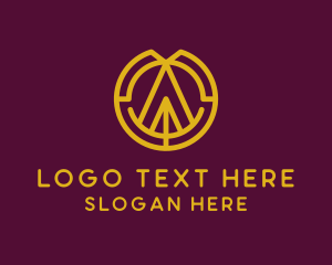 Logistics - Upward Arrow Letter A logo design