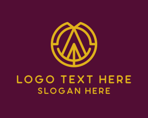 Simple - Upward Arrow Letter A logo design