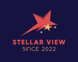 Stargazing - Shooting Star Agency logo design