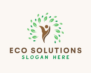 Environment - Human Tree Environment logo design