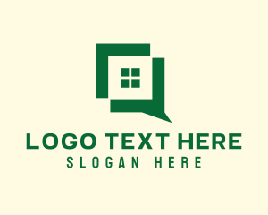 Window - Green Window Broker logo design