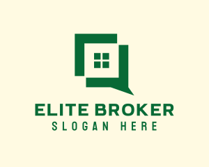 Broker - Green Window Broker logo design