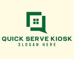 Green Window Broker  logo design