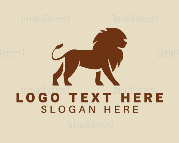Lion Animal Company Logo