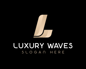 Elegant Luxury Brand Letter L logo design