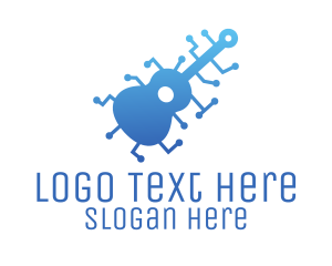Digital Blue Guitar Logo