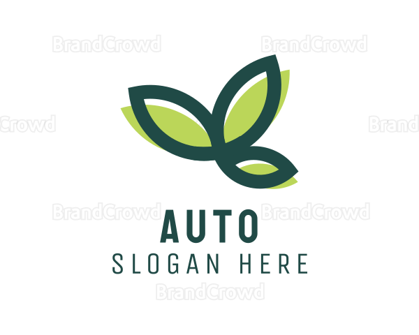 Leaf Botanical Garden Logo