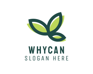 Leaf Botanical Garden  Logo