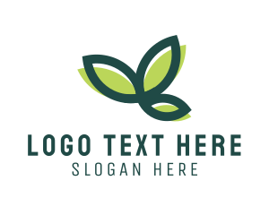 Produce - Leaf Botanical Garden logo design