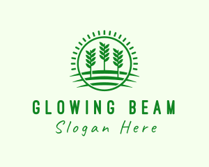 Agriculture Farm Field Logo