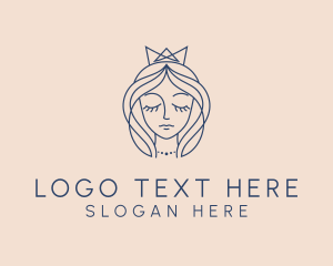 Esthetician - Beauty Woman Face logo design