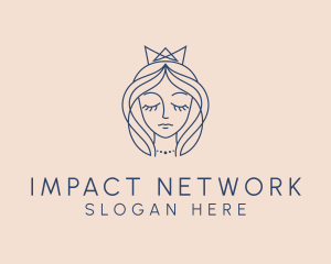 Influencer - Beauty Woman Face logo design