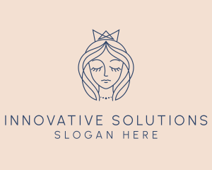 Beauty Woman Face logo design