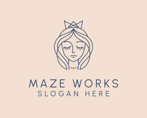 Beauty Woman Face logo design