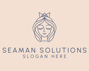 Beauty Woman Face logo design