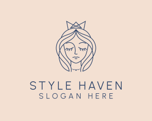 Beauty Woman Face logo design